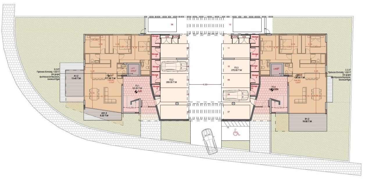 Апартаменты в Ларнаке, Кипр, 120 м² - фото 6