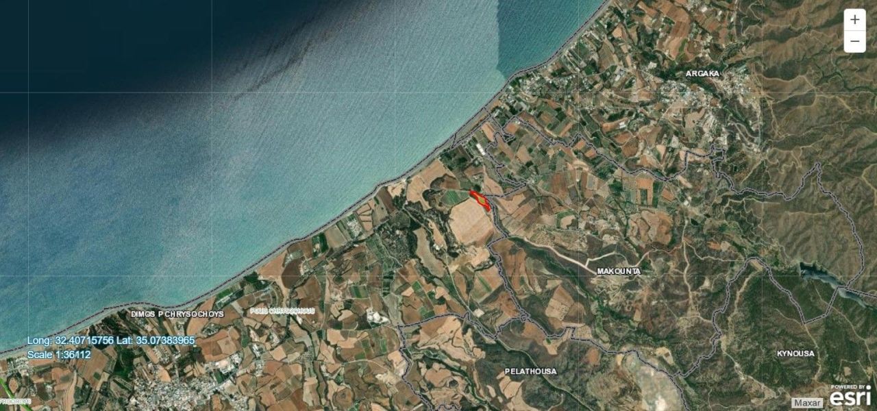 Земля в Пафосе, Кипр, 10 034 м² - фото 6