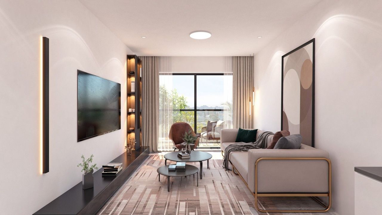 Апартаменты в Ларнаке, Кипр, 95 м² - фото 6