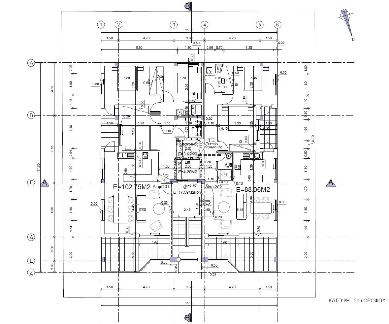 Апартаменты в Лимасоле, Кипр, 101 м² - фото 6