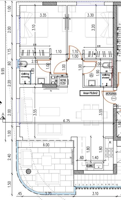 Пентхаус в Ларнаке, Кипр, 96 м² - фото 6
