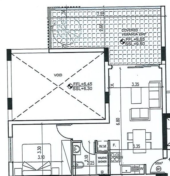 Апартаменты в Ларнаке, Кипр, 63 м² - фото 6