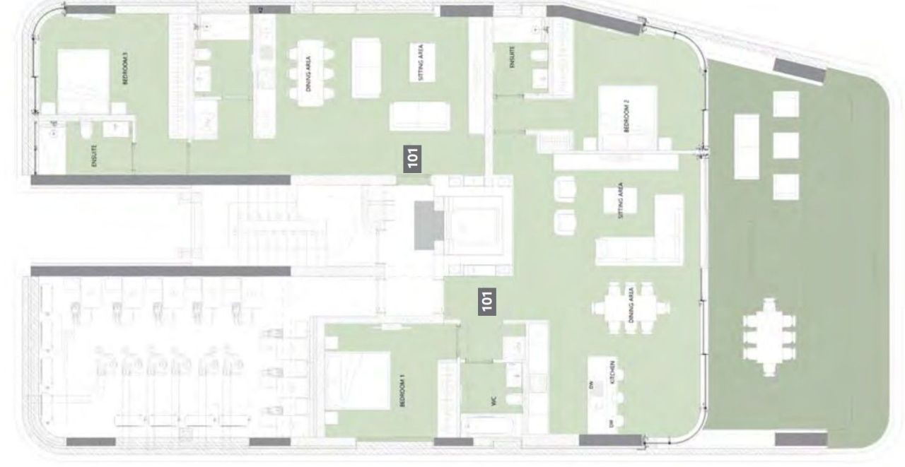 Апартаменты в Лимасоле, Кипр, 268 м² - фото 6