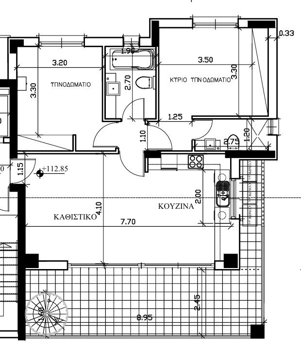 Пентхаус в Лимасоле, Кипр, 107 м² - фото 6
