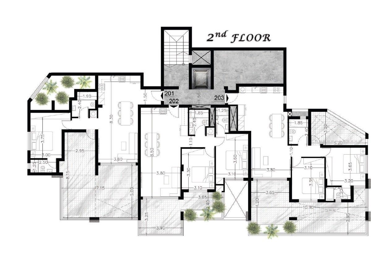Апартаменты в Лимасоле, Кипр, 102 м² - фото 6