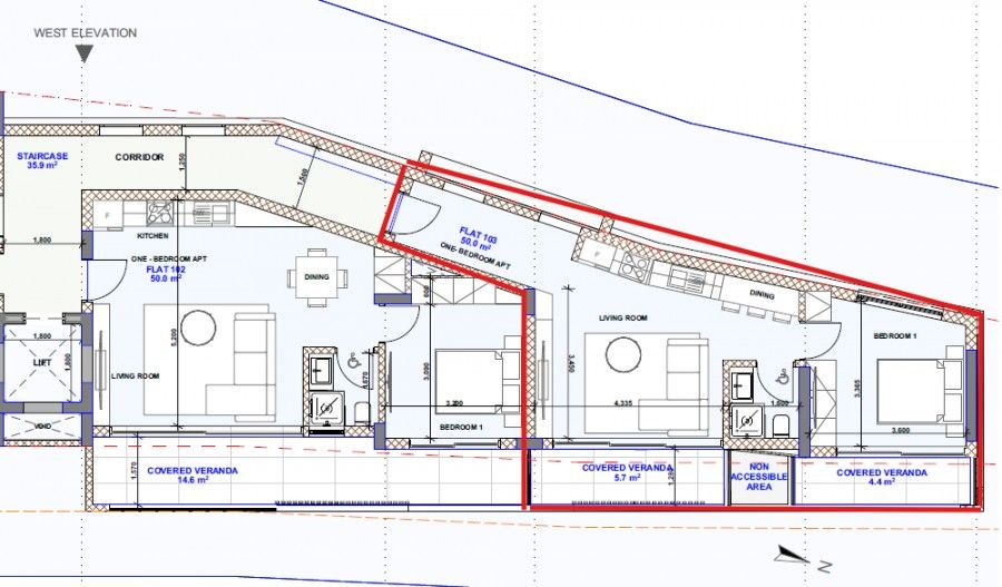 Апартаменты в Лимасоле, Кипр, 60 м² - фото 6
