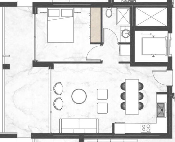 Апартаменты в Лимасоле, Кипр, 67 м² - фото 6