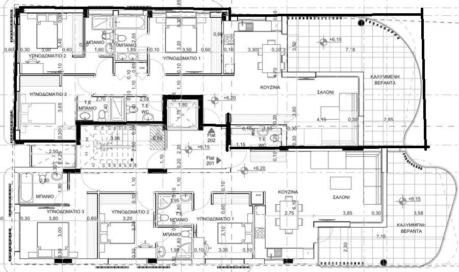 Апартаменты в Лимасоле, Кипр, 152 м² - фото 7
