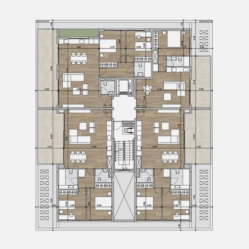 Апартаменты в Лимасоле, Кипр, 106 м² - фото 7