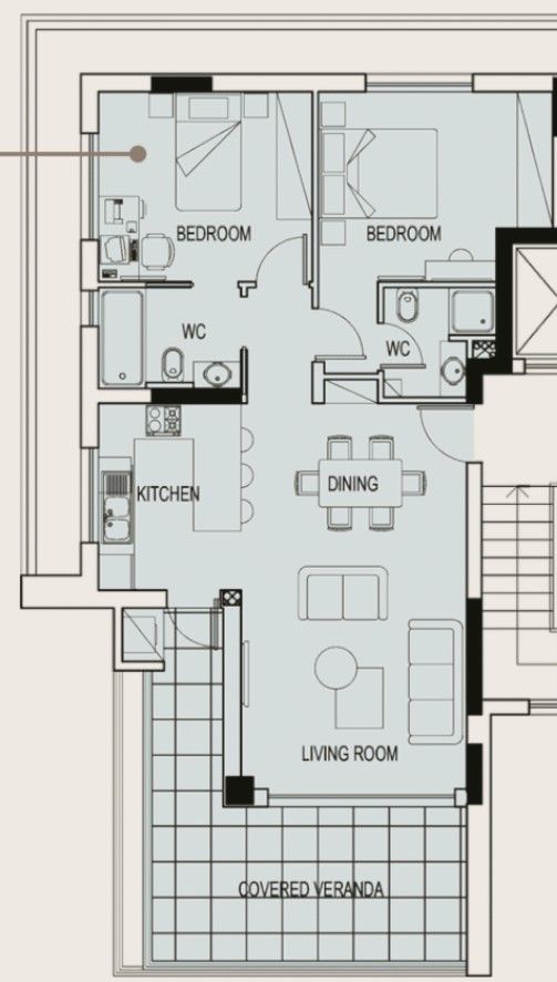 Апартаменты в Лимасоле, Кипр, 99 м² - фото 7