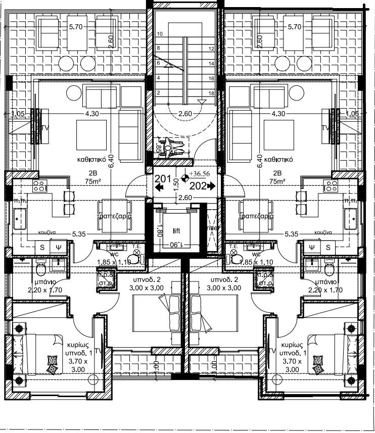 Апартаменты в Лимасоле, Кипр, 95 м² - фото 7