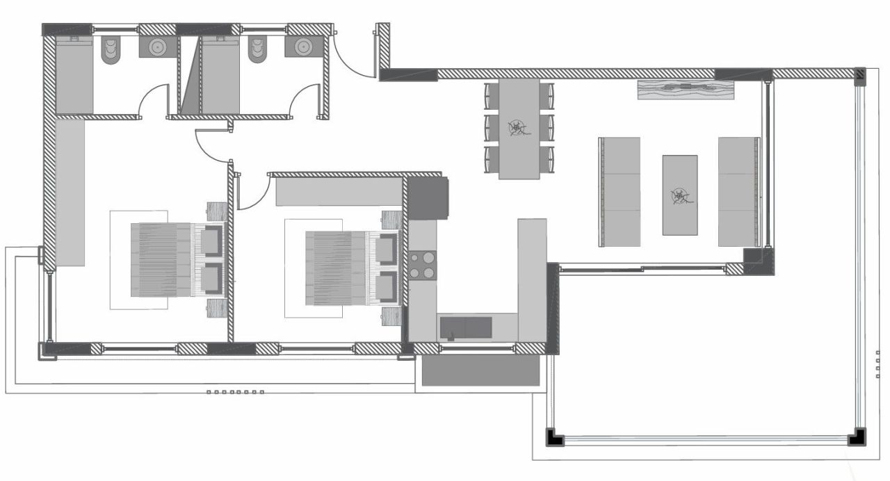 Апартаменты в Пафосе, Кипр, 96 м² - фото 7