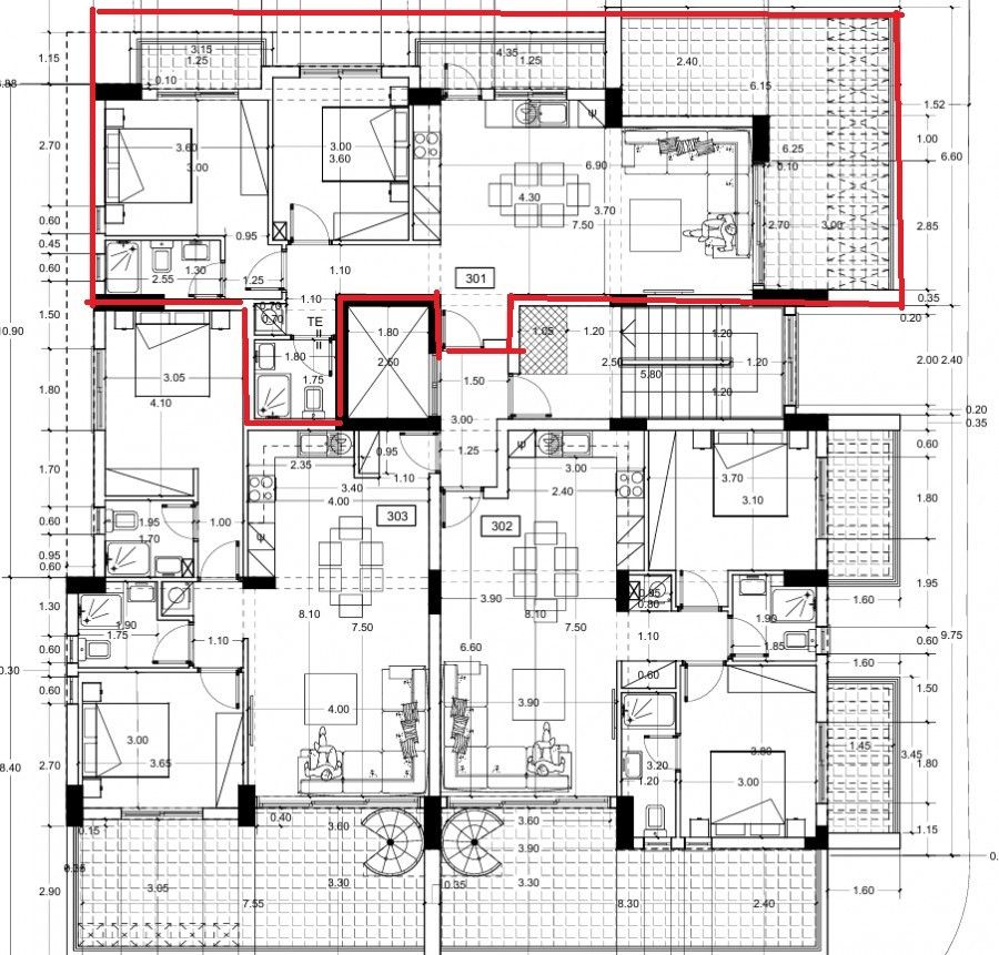 Пентхаус в Лимасоле, Кипр, 102 м² - фото 7