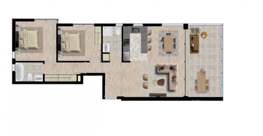 Апартаменты в Лимасоле, Кипр, 111 м² - фото 7