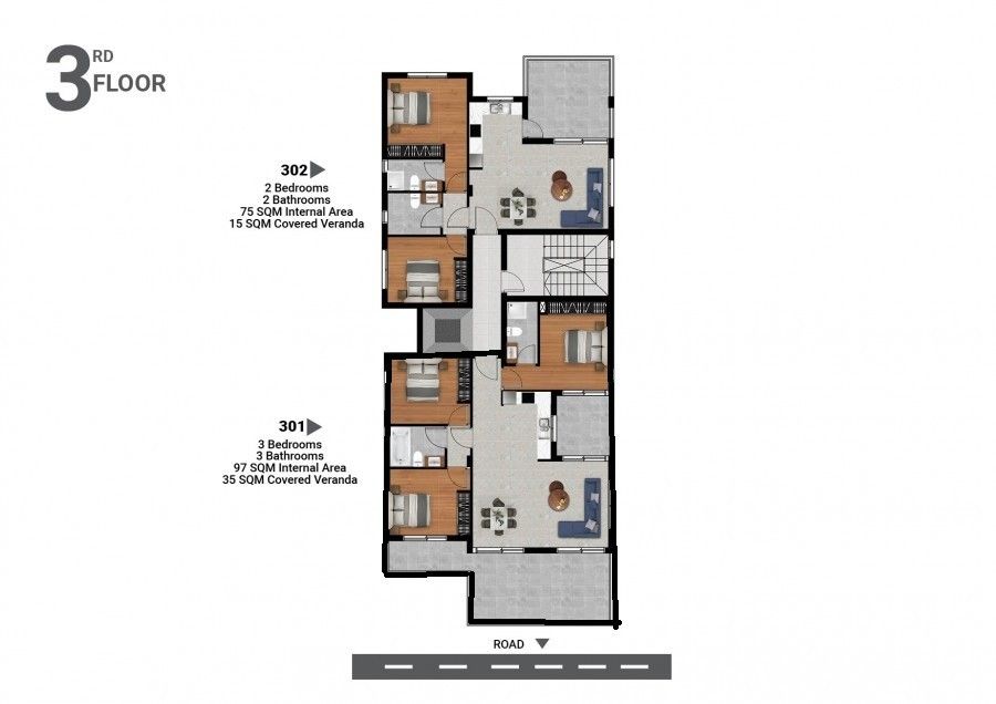 Пентхаус в Лимасоле, Кипр, 132 м² - фото 7
