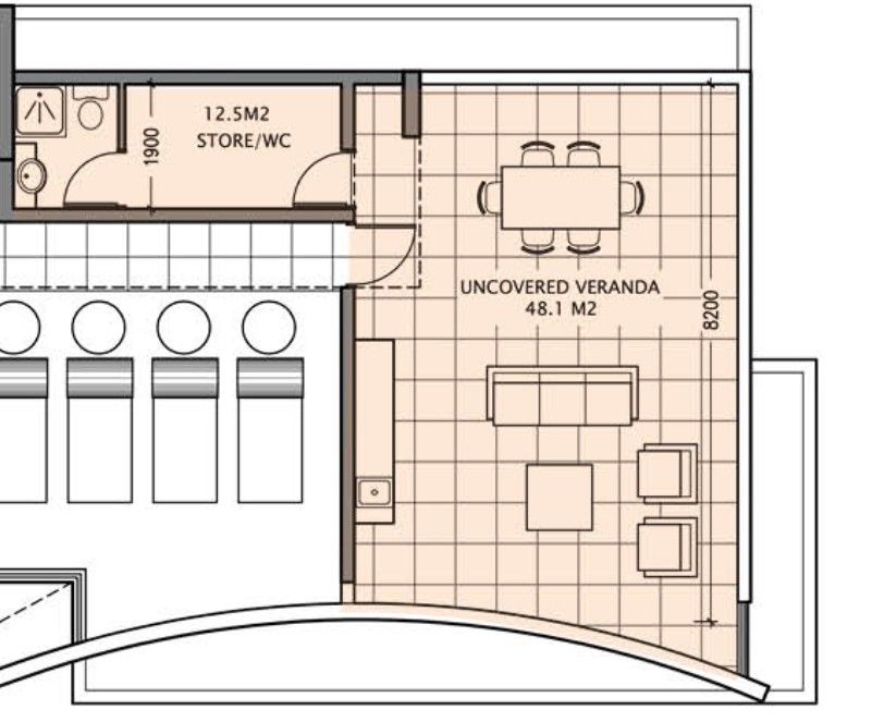Апартаменты в Ларнаке, Кипр, 101 м² - фото 7