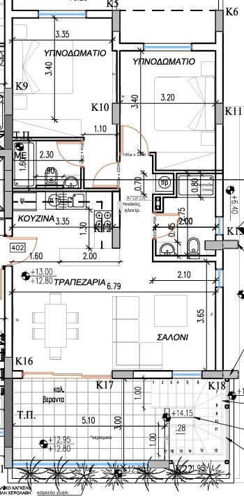 Пентхаус в Ларнаке, Кипр, 100 м² - фото 7