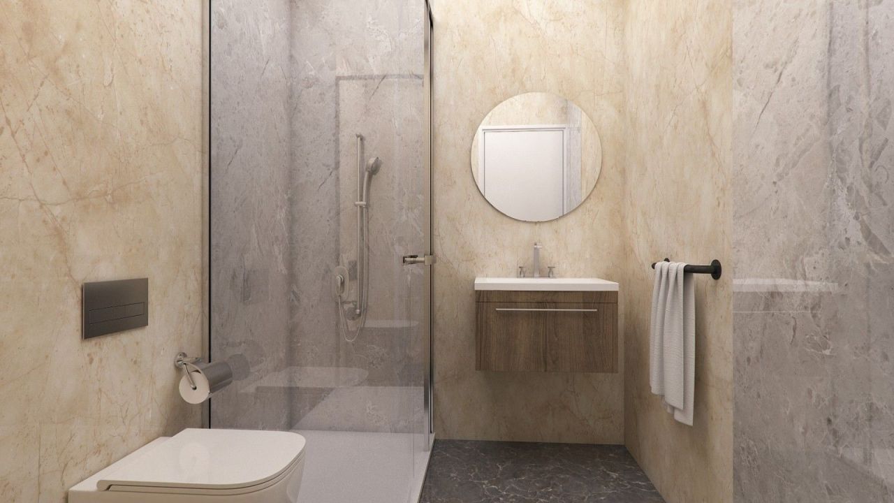 Апартаменты в Ларнаке, Кипр, 56 м² - фото 8