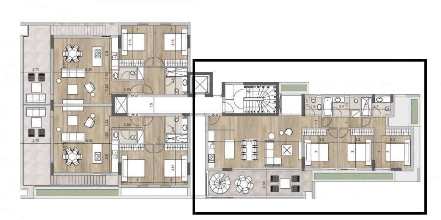 Апартаменты в Лимасоле, Кипр, 146 м² - фото 8