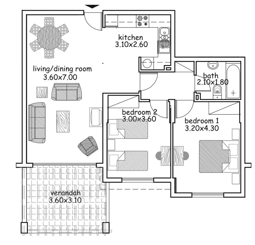 Апартаменты в Пафосе, Кипр, 101 м² - фото 8