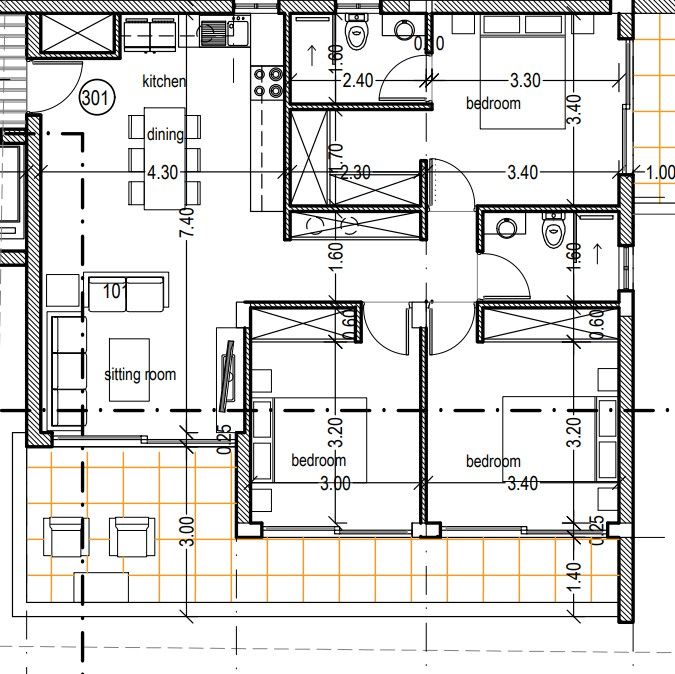 Пентхаус в Пафосе, Кипр, 120 м² - фото 8