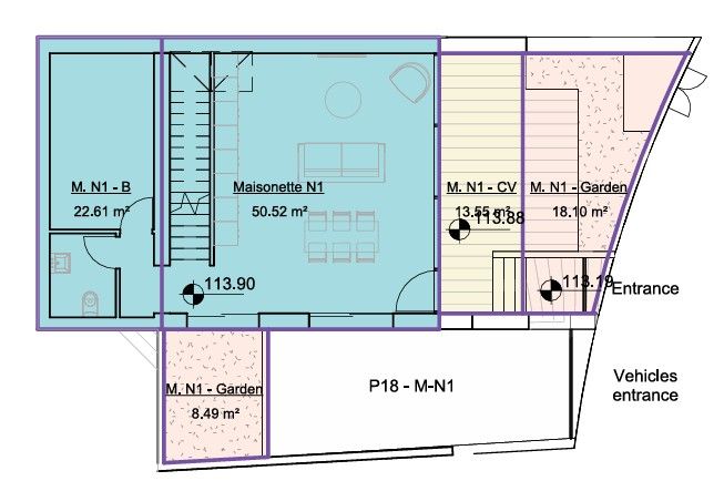 Таунхаус в Лимасоле, Кипр, 123 м² - фото 8