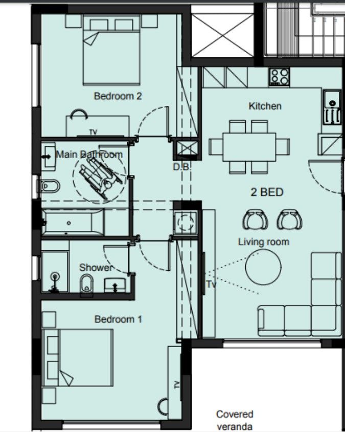 Апартаменты в Лимасоле, Кипр, 121 м² - фото 8