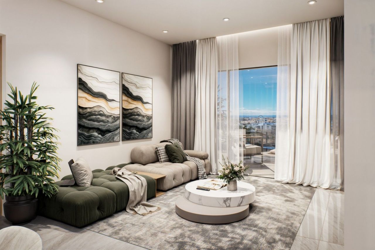 Апартаменты в Пафосе, Кипр, 100 м² - фото 8