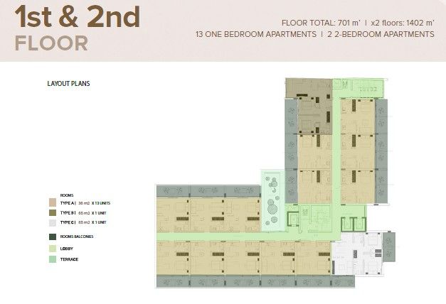 Апартаменты в Лимасоле, Кипр, 43 м² - фото 8