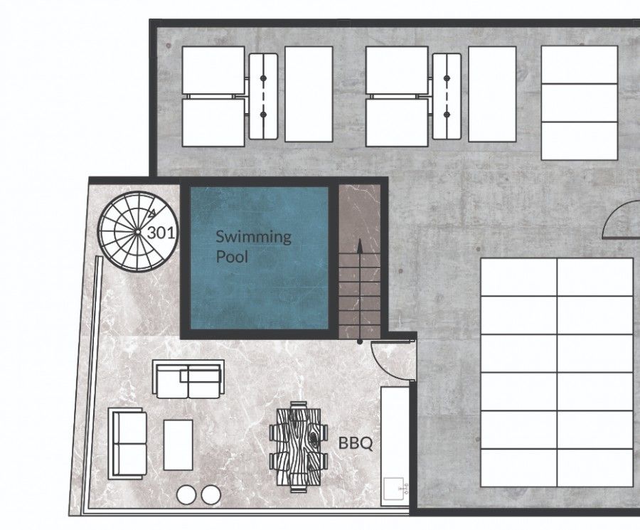 Пентхаус в Лимасоле, Кипр, 111 м² - фото 8