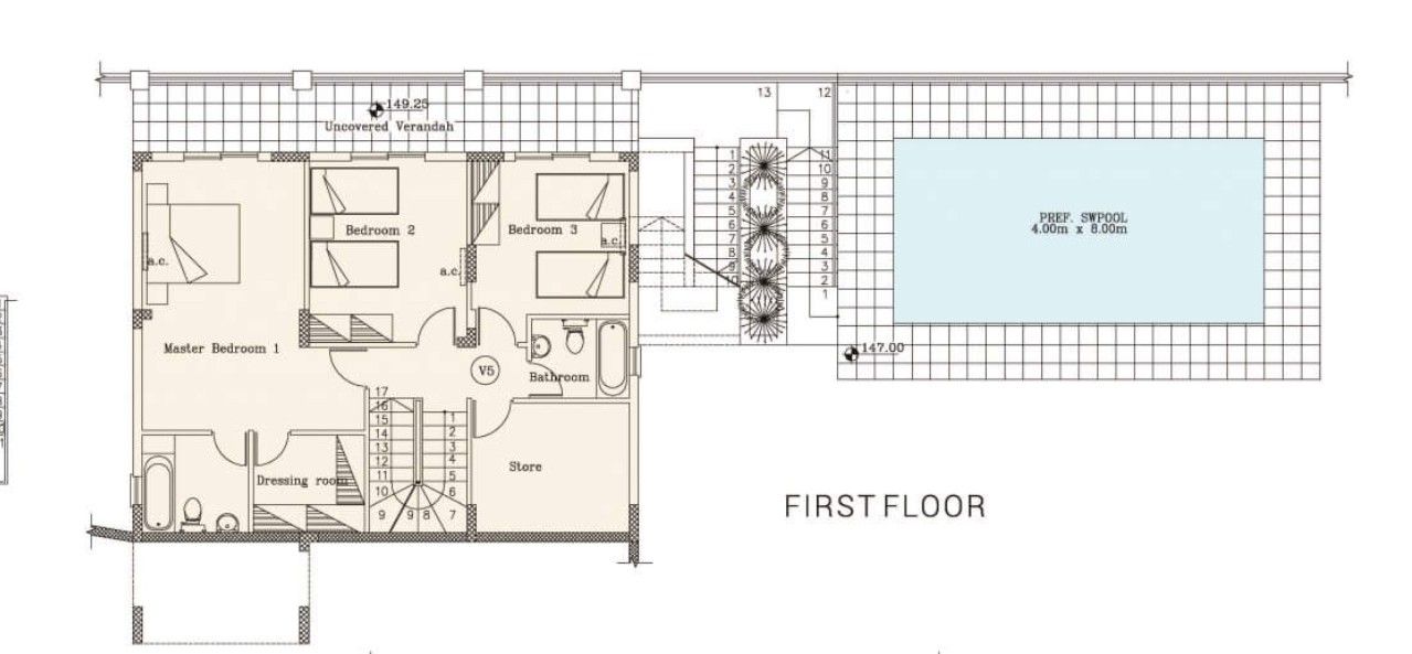 Вилла в Пафосе, Кипр, 289 м² - фото 8