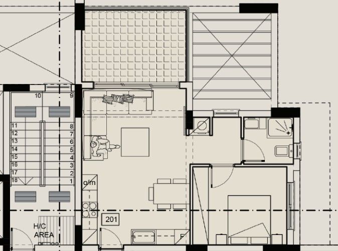 Апартаменты в Лимасоле, Кипр, 63 м² - фото 8