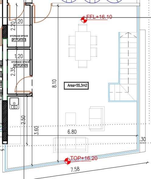 Пентхаус в Ларнаке, Кипр, 103 м² - фото 8