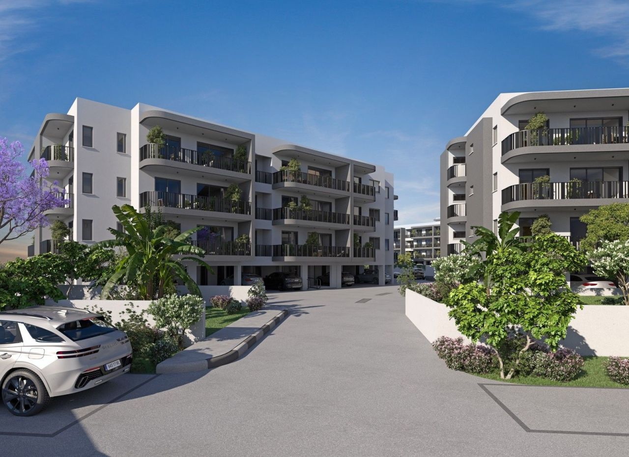 Апартаменты в Ларнаке, Кипр, 64 м² - фото 8