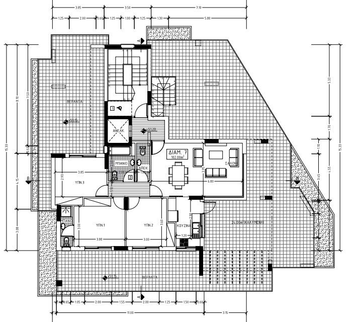 Пентхаус в Лимасоле, Кипр, 158 м² - фото 9