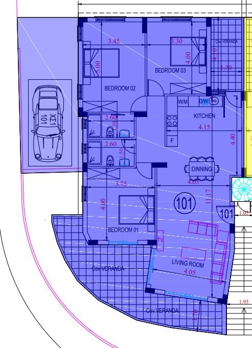 Апартаменты в Пафосе, Кипр, 150 м² - фото 9
