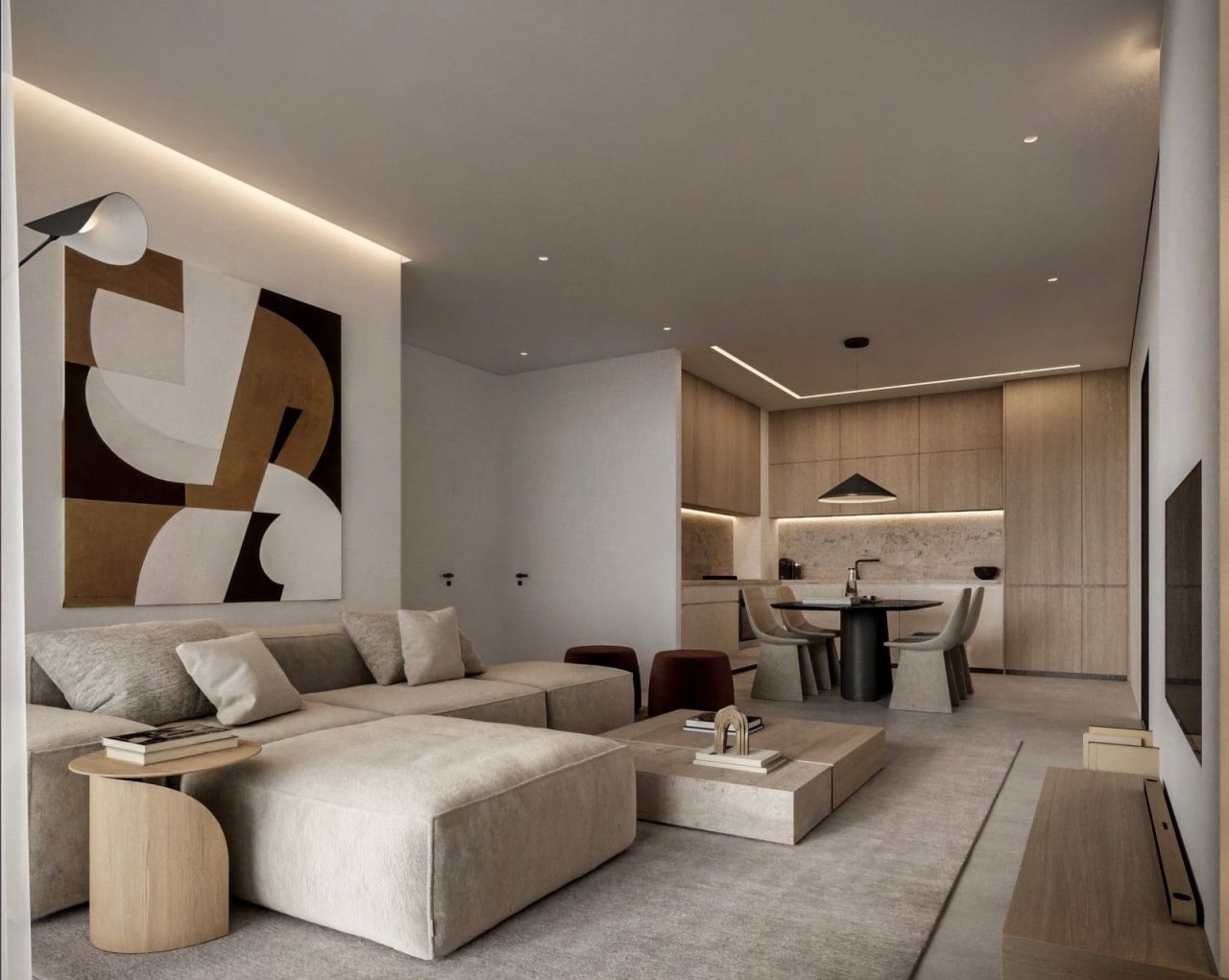 Апартаменты в Ларнаке, Кипр, 100 м² - фото 9