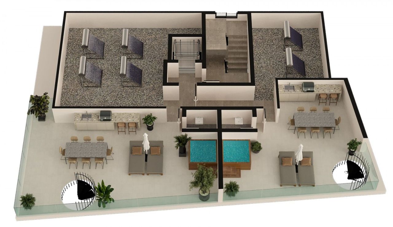 Пентхаус в Ларнаке, Кипр, 100 м² - фото 9