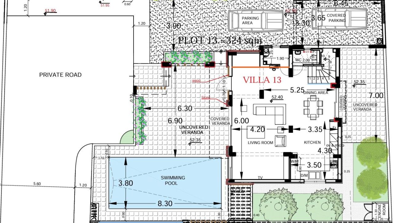 Вилла в Пафосе, Кипр, 241 м² - фото 9