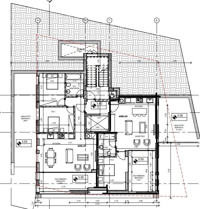 Апартаменты в Лимасоле, Кипр, 113 м² - фото 10