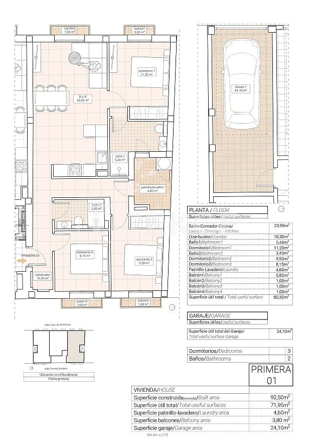 Пентхаус в Ондон-де-лас-Ньевес, Испания, 56 м² - фото 6
