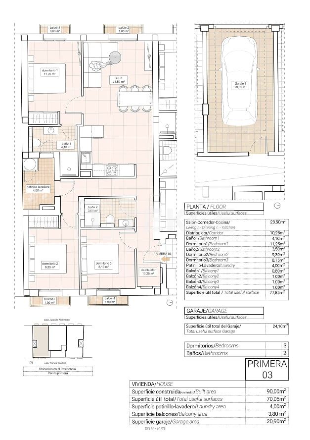 Апартаменты в Ондон-де-лас-Ньевес, Испания, 92 м² - фото 8