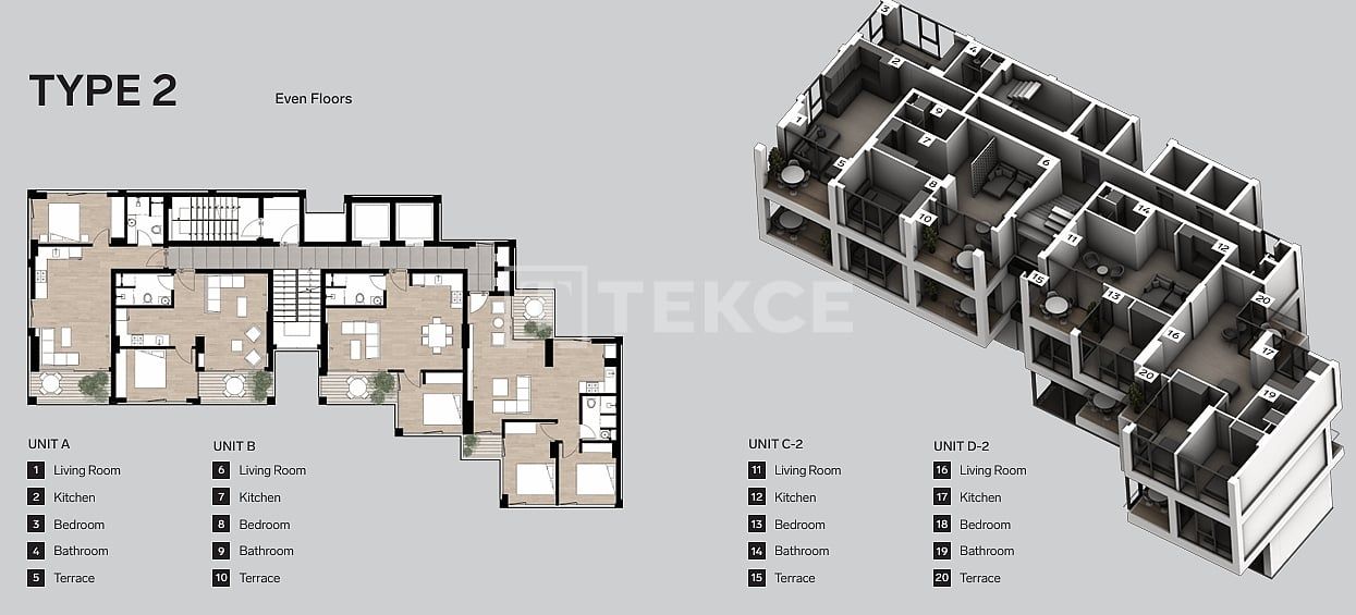 Пентхаус в Алании, Турция, 110 м² - фото 11