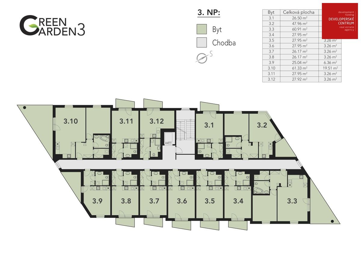 Квартира в Марианске-Лазне, Чехия, 61 м² - фото 4