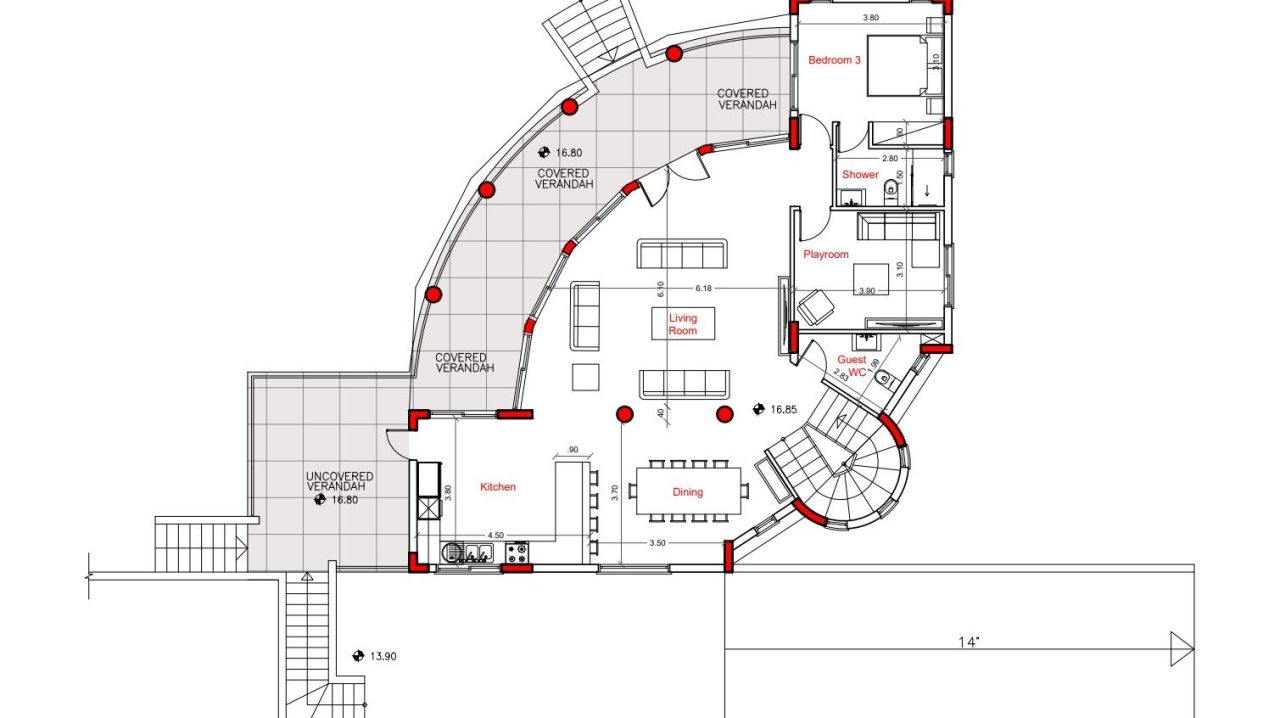 Вилла в Пафосе, Кипр, 397 м² - фото 10