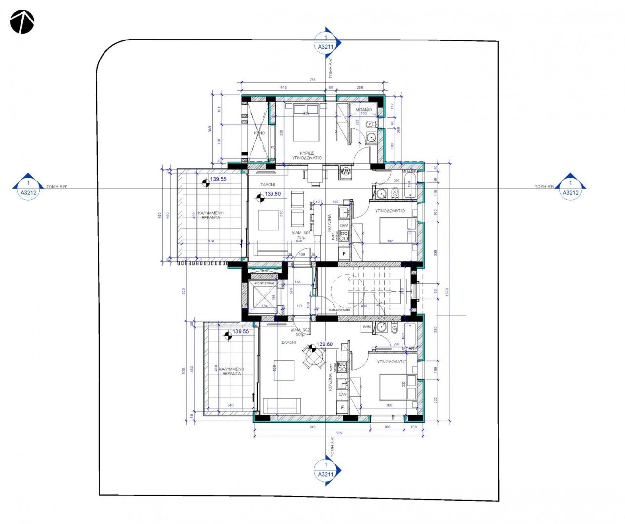 Апартаменты в Пафосе, Кипр, 50 м² - фото 10