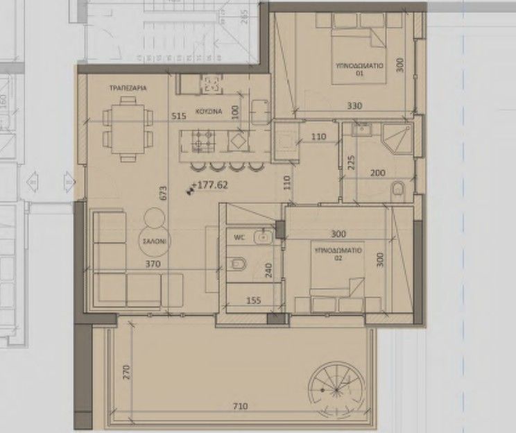 Пентхаус в Лимасоле, Кипр, 102 м² - фото 10