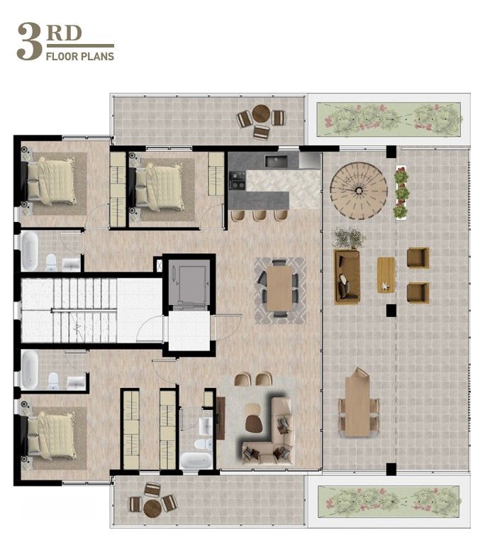 Пентхаус в Лимасоле, Кипр, 161 м² - фото 10