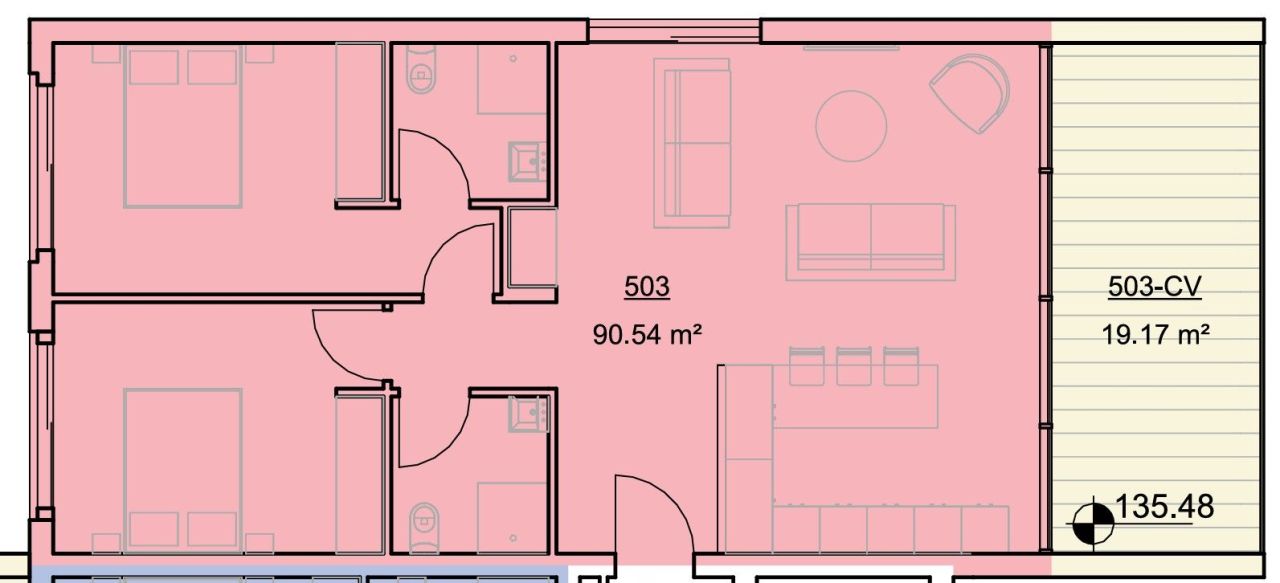 Апартаменты в Лимасоле, Кипр, 110 м² - фото 10