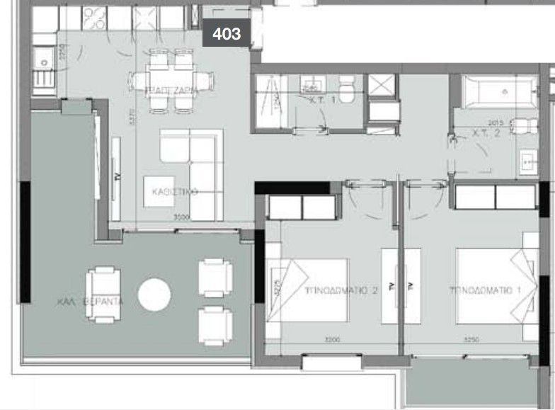 Апартаменты в Лимасоле, Кипр, 103 м² - фото 11